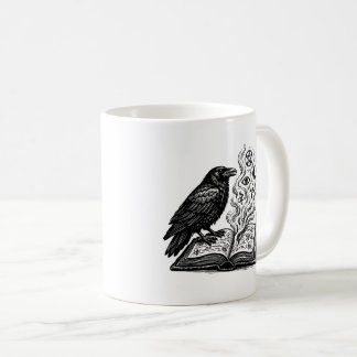 Mug The Raven’s Grimoire - Bookish Gothic Art