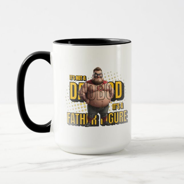 Mug The Super Dad Bod : C'est une figure de père ! (Gauche)