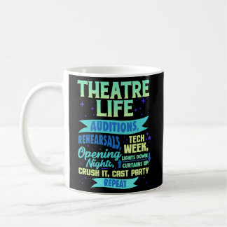 Mug Théâtre Acteur Nerd Théâtre Musical Thespian