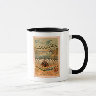 Mug Théâtre spectaculaire de Kiralfy Triumph de lain