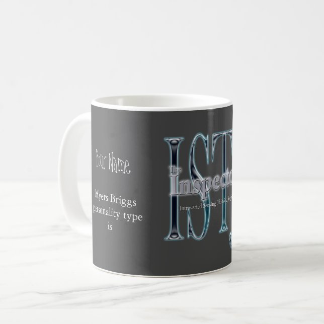 Mug theInspector d'ISTJ (Devant gauche)