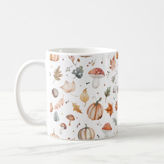 Mug Thème Automne Personnalisé (Gauche)