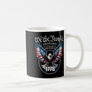 Mug Thème de drapeau américain patriotique de l'aigle 