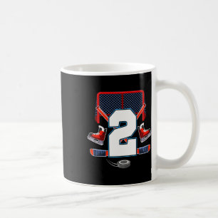 Mug Thème de hockey sur glace pour garçon de 2 ans pou