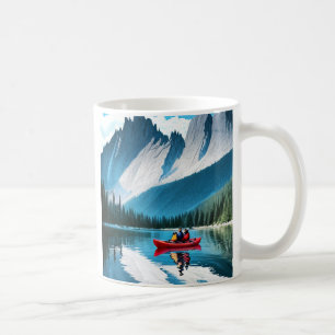 Mug Thème de Kayak en couple