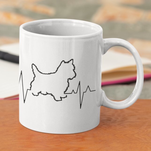Mug Thème de la Saint Valentin Yorkshire Terrier Amour (Créateur téléchargé)