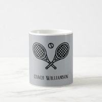 Thème de tennis Monogramme Nom Entraîneur