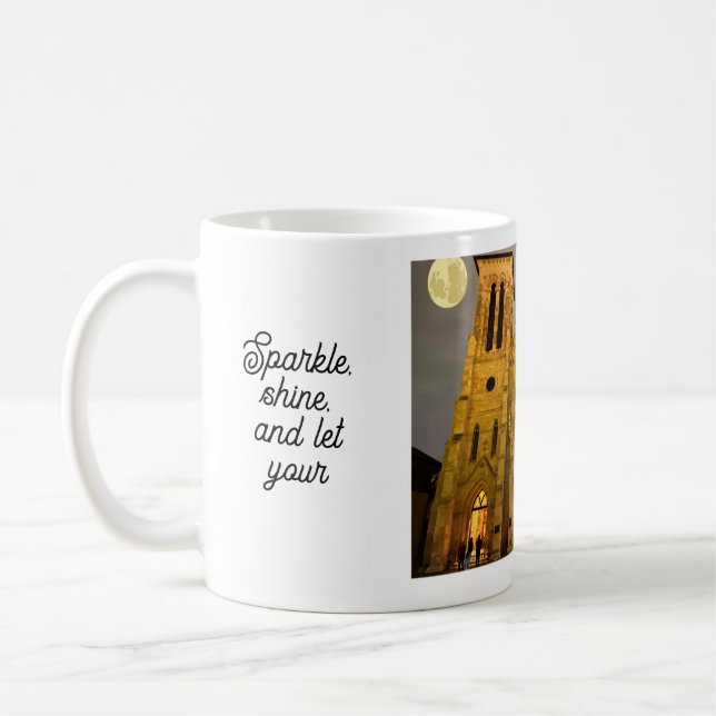 Mug Thème Eglise et Noël (Gauche)