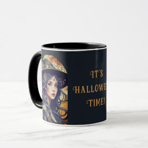 Mug Thème Halloween - Sorcière tatouée