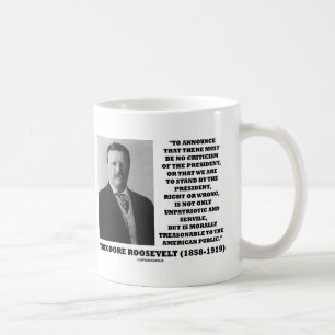 Mug Theodore Roosevelt public américain raisonnable