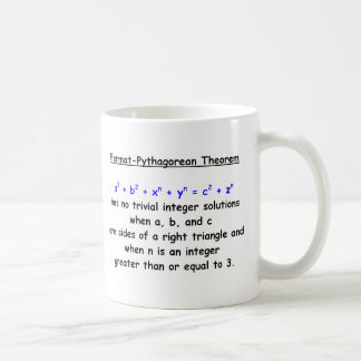 Mug Théorème Silly Fermat-Pythagore