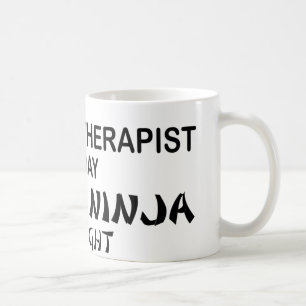 Mug Thérapeute de massage Ninja mortel par nuit