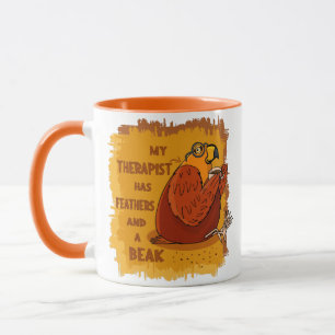 Mug Thérapeute de perroquets - Dons amusants pour les