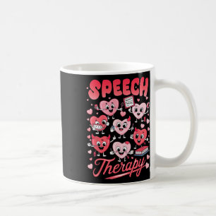 Mug Thérapeute en orthophonie de la Saint-Valentin Slp