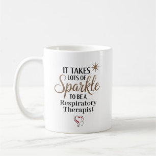 Mug Thérapeute Respiratoire Sparkle Personnalisé