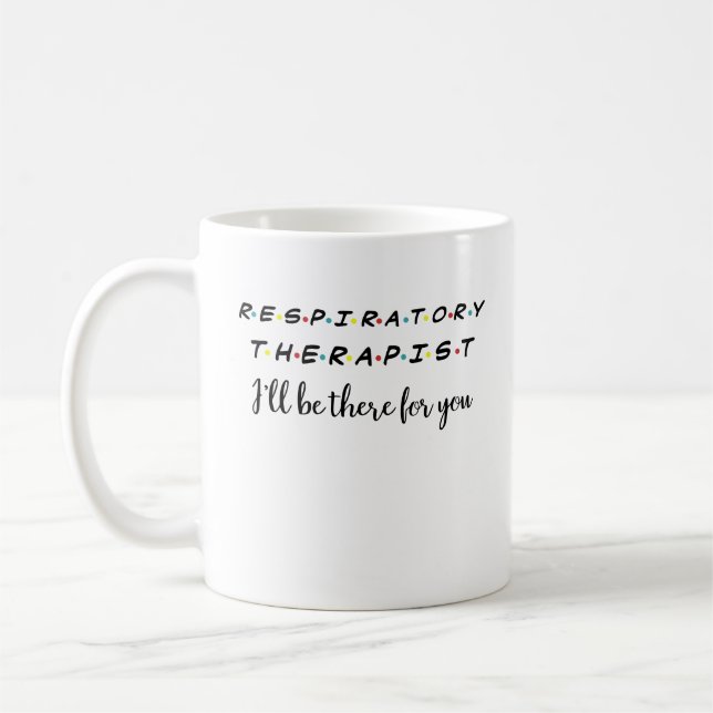 Mug Thérapeute respiratoire, Thérapeute RT, Étudiante  (Gauche)
