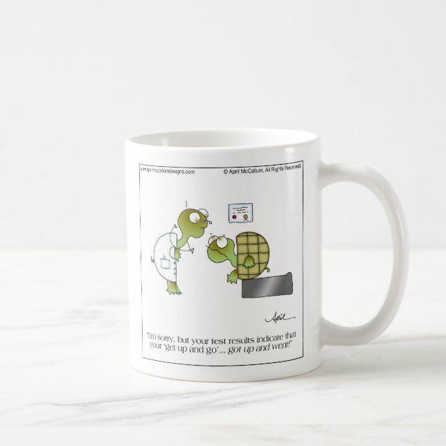 Mug THÉRAPIE avant avril McCallum de TORTUE (Droite)