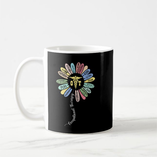 Mug Thérapie ergothérapeute, Inspirer OT Mont (Gauche)