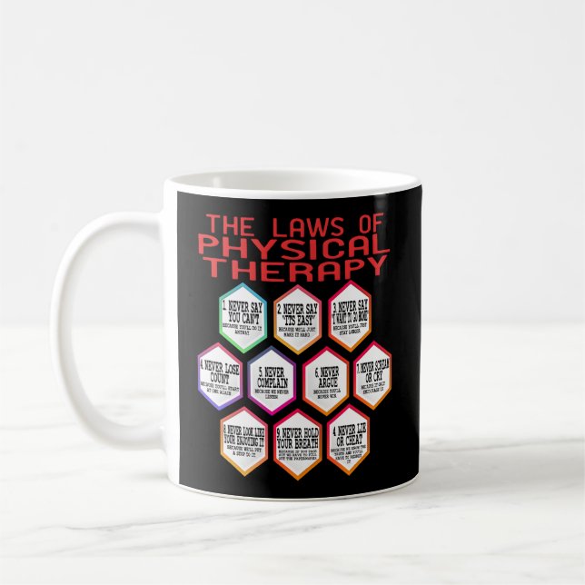 Mug Thérapie Physique Les Lois Physique Et Psychologiq (Gauche)