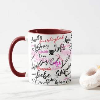 Mug Thing de langues différentes