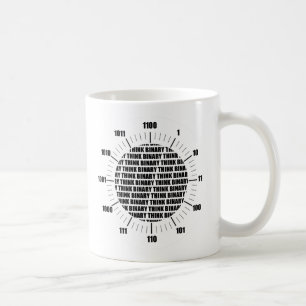 Mug Think Binary Clock