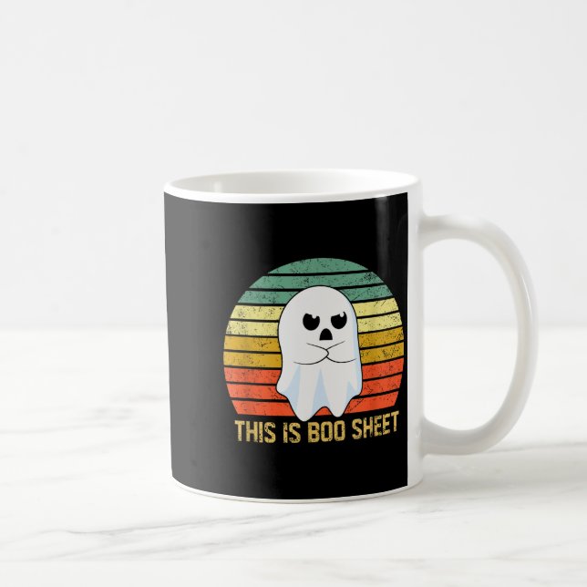 Mug This Is Boo Sheet Bull Funny Halloween Ghost  (Droite)