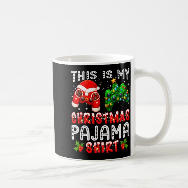 Mug This Is My Christmas Pajama Shirts Controller Pjs  (Droite)