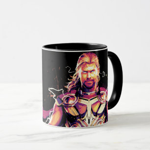 Mug Thor Illustrated Character Art