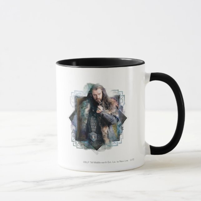 Mug THORIN OAKENSHIELD™ - Graphique de caractères (Droite)