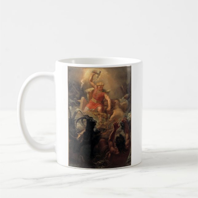 Mug Thor's Fight with the Giants (Gauche)