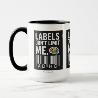 Mug Thriving With ADHD*Lables Dont Limit Me