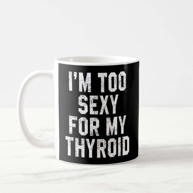 Mug Thyroïde chirurgie récupération Thyroidectomie Can (Gauche)