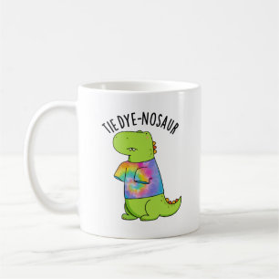 Mug Tie-dye-nosaur Blague de dinosaure drôle 