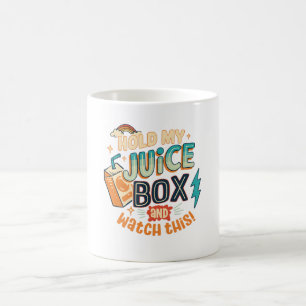 Mug tiens ma brique de jus et regarde ça