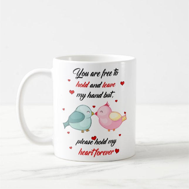 Mug Tiens mon coeur (Gauche)