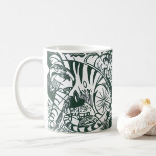Mug Tiger de Franz Marc, Art Vintage de l'expressionni