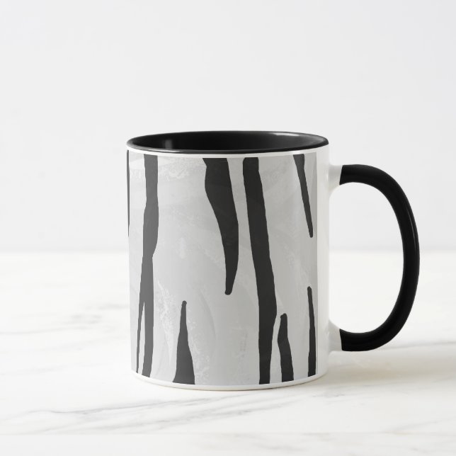 Mug Tiger noir et blanc (Droite)