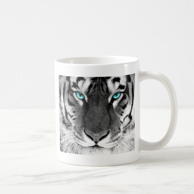 Mug Tigre blanc noir (Droite)