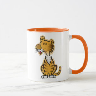 Mug Tigre de bande dessinée