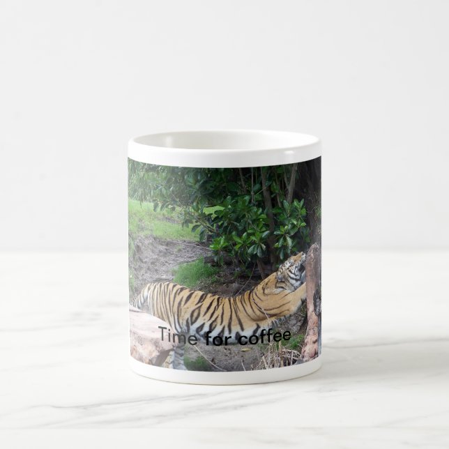 Mug Tigre d'étirement (Centre)