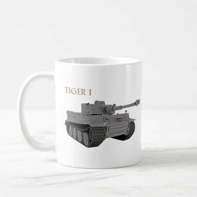 Mug Tigre I Tank allemand 2ÈME GUERRE MONDIALE (Gauche)