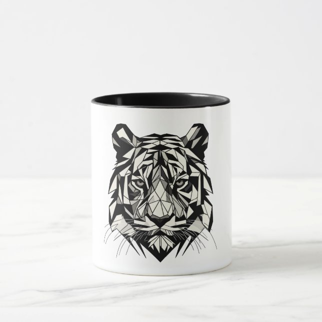 Mug Tigre mirando (Centre)