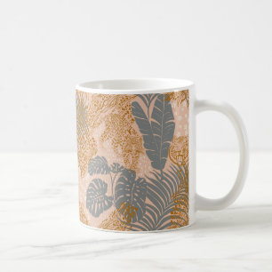 Mug Tigre, panthère rose tropicale