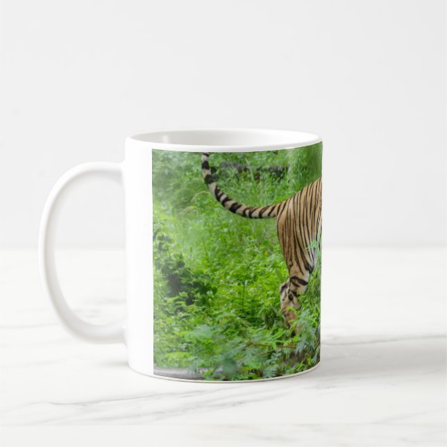 Mug Tigre sur le rondin (Gauche)