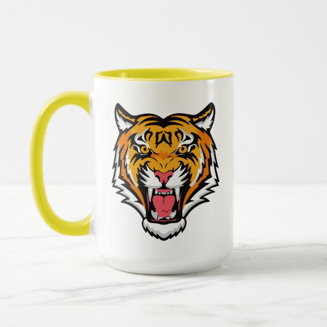 Mug Tigre torche tête-25818 (Gauche)