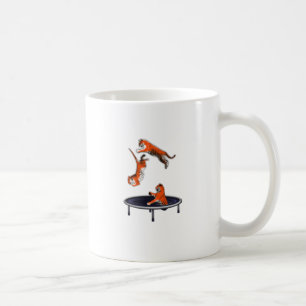 Mug tigre trampolining