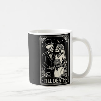 Mug Till Death Skeleton Love Couples Gothic Wedding Br
