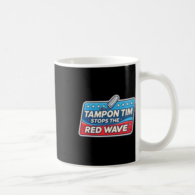 Mug Tim Walz, gouverneur de Tim, politique amusante (Droite)