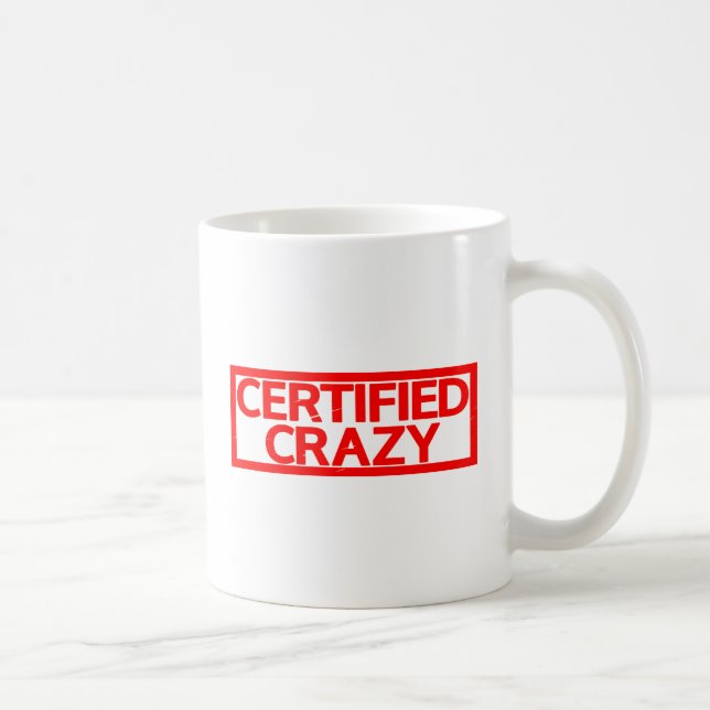 Mug Timbre Crazy certifié (Droite)