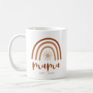 Mug TINLEY Mama a établi Terracotta Arc-en-ciel